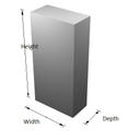 Adapted from: http://en.wikipedia.org/wiki/Height#mediaviewer/File:Height_demonstration_diagram.png
